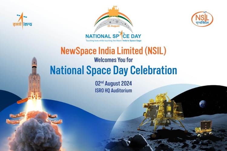 NSIL CELEBRATES THE NATIONAL SPACE DAY ON 02nd AUGUST 2024