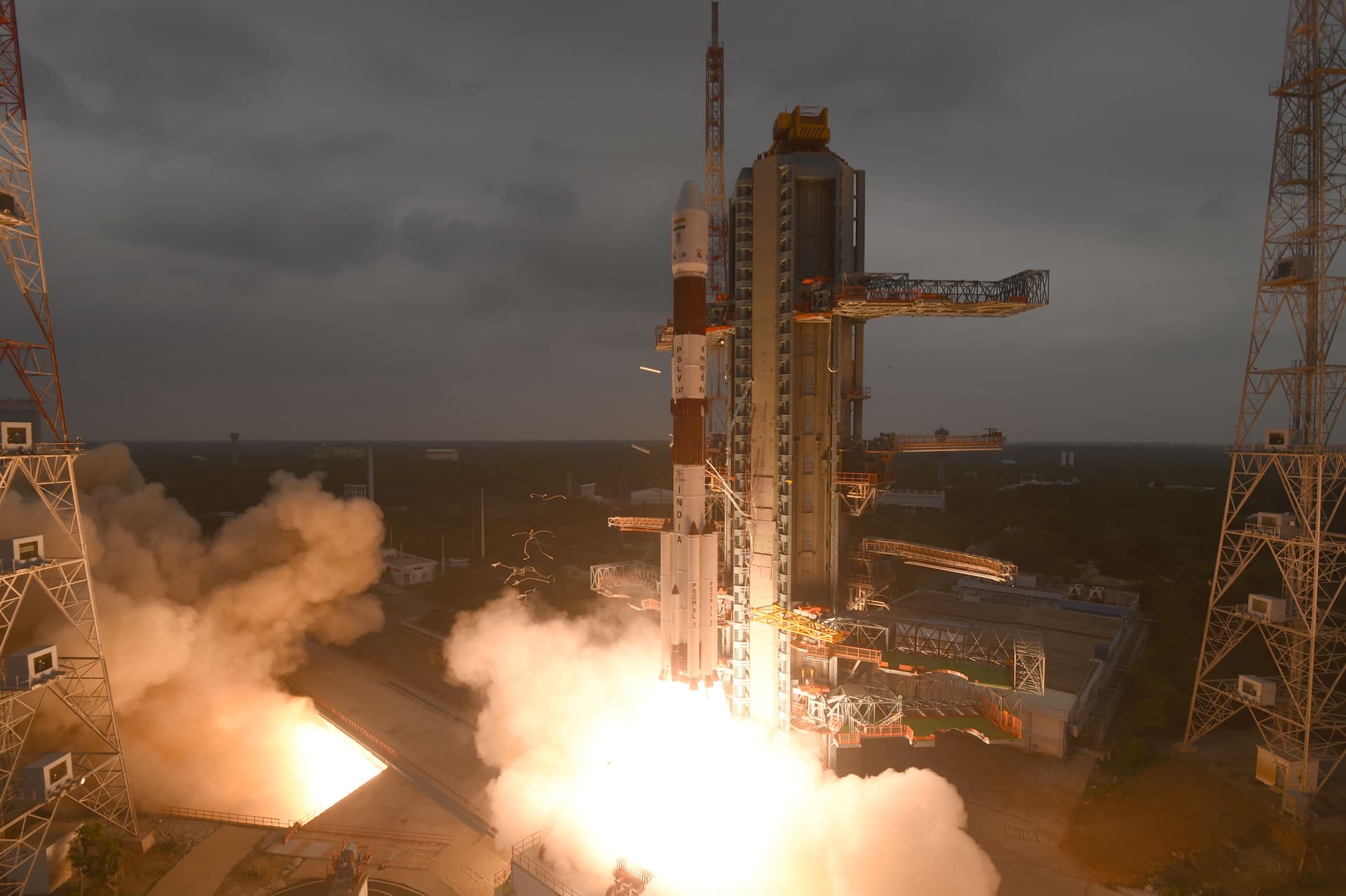 PSLV-C47 successfully launches Cartosat-3 and 13 Commercial Nano Satellites from SDSC, SHAR.